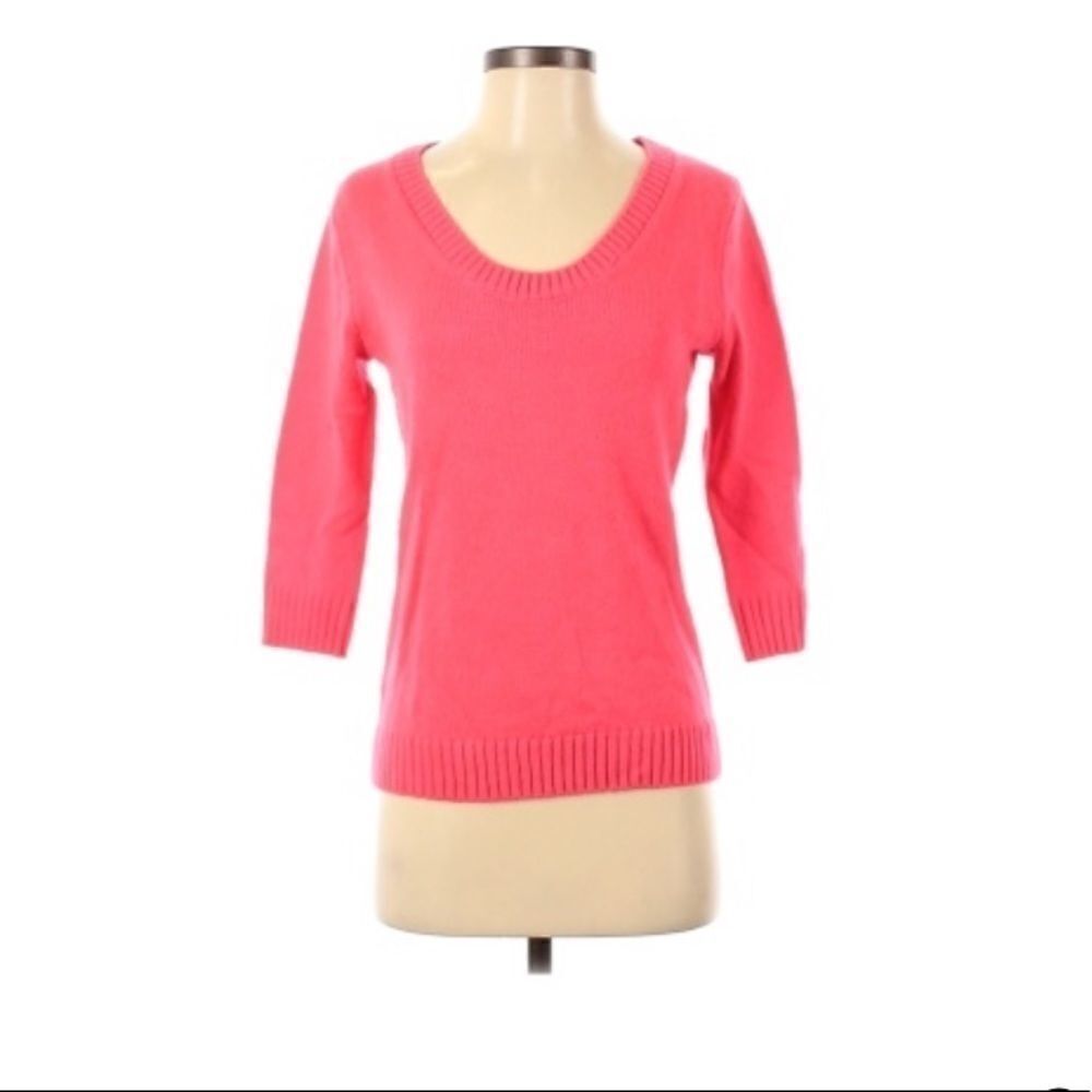 Gap, XS, bright pink thick pullover sweater